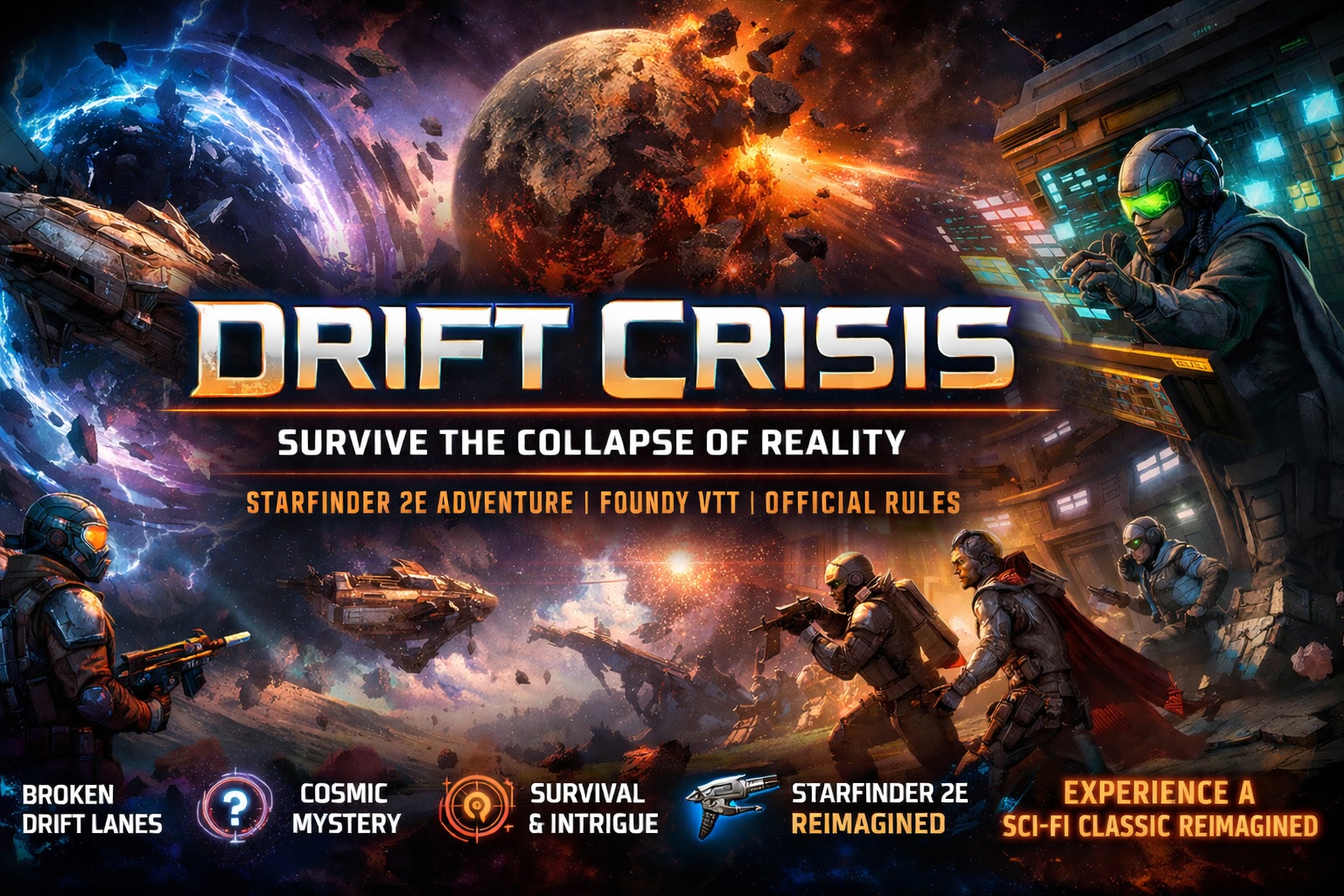 Drift Crisis campaign artwork